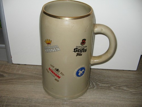 Beer mug litre dortmund - 3,