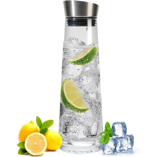 Liter glaskaraffe - liter,