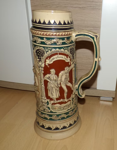 Keramik bier krug xxl - bier, 3