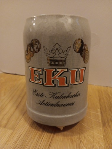 Beer mug liter stone - mug,