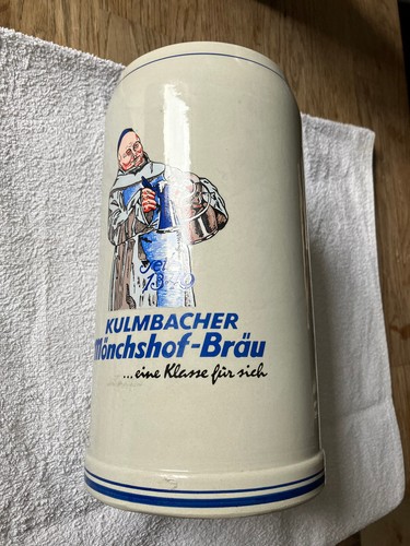 Liter bierkrug kulmbacher - bierkrug,