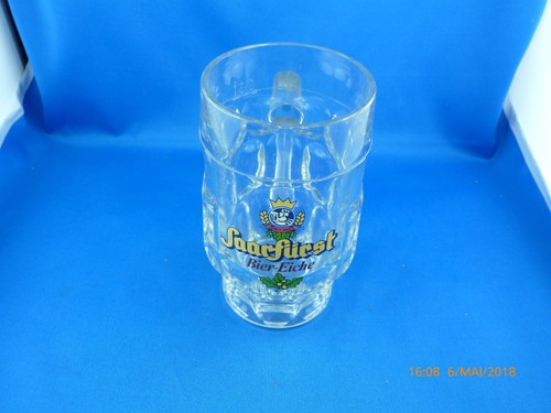 Old glass jug from - , saarfürst