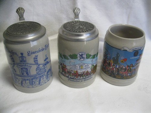 Old beer steins - beer, 0.5